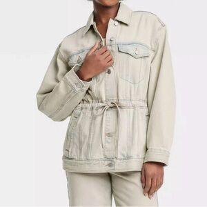 Women's Denim Cinched Jacket - Universal Thread Size XS